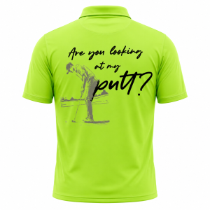 Are You Looking At My Putt? Mens Polo