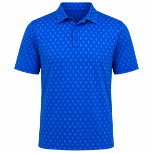 Kilted Squirrel Original - Deja Blue Golf Polo
