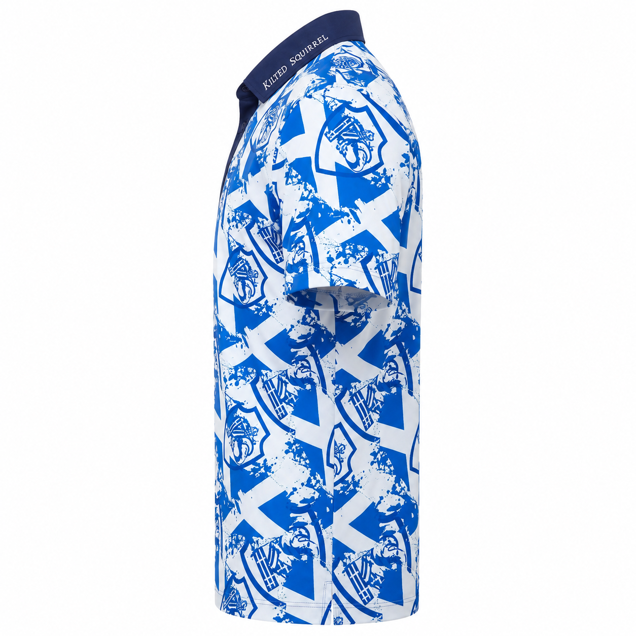 Kilted Squirrel The Scotsman Mens Golf Polo - Image 10