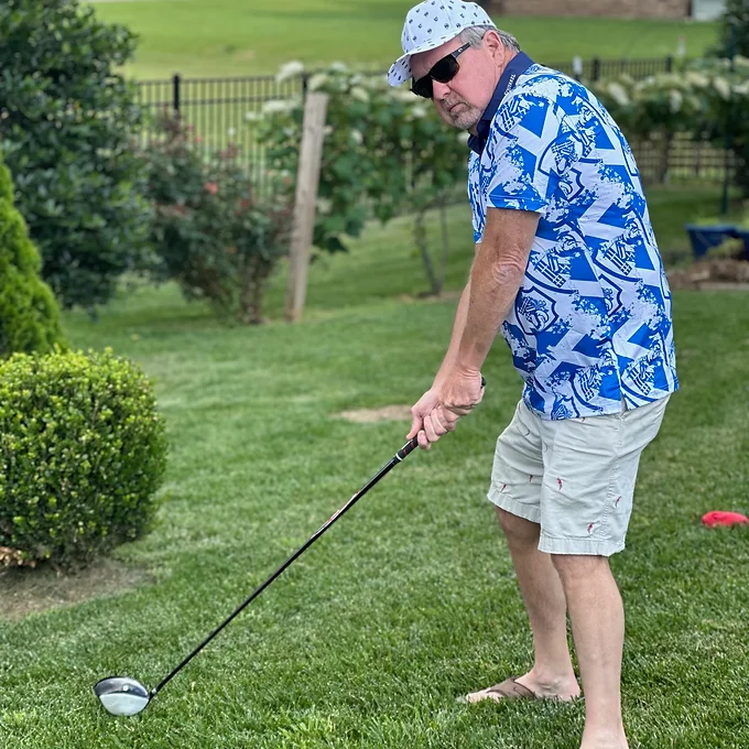 Kilted Squirrel The Scotsman Mens Golf Polo - Image 5