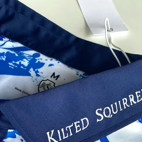 Kilted Squirrel The Scotsman Mens Golf Polo - Image 7