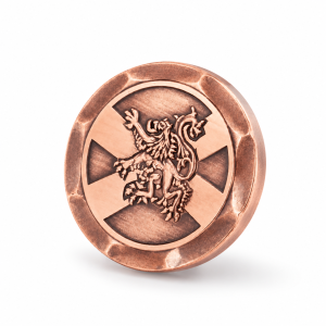 Brave Copper Golf Ball Marker Coin