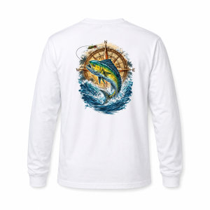 Tartan Tide Compass Performance Long Sleeve Shirt