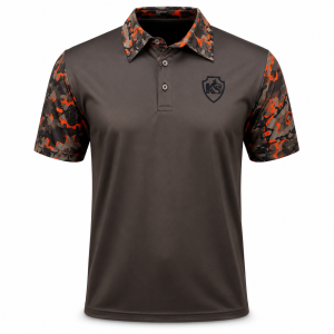 The Forrester Camo Mens Polo