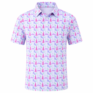 Kilted Squirrel The Downtime Mens Golf Polo