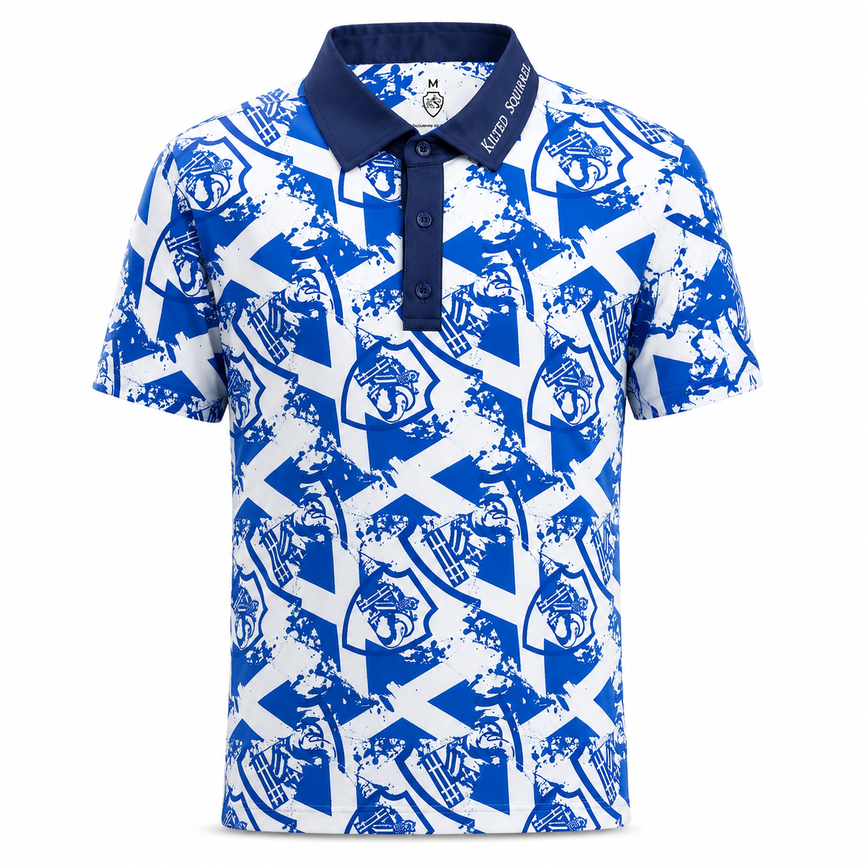 Kilted Squirrel The Scotsman Mens Golf Polo - Image 12