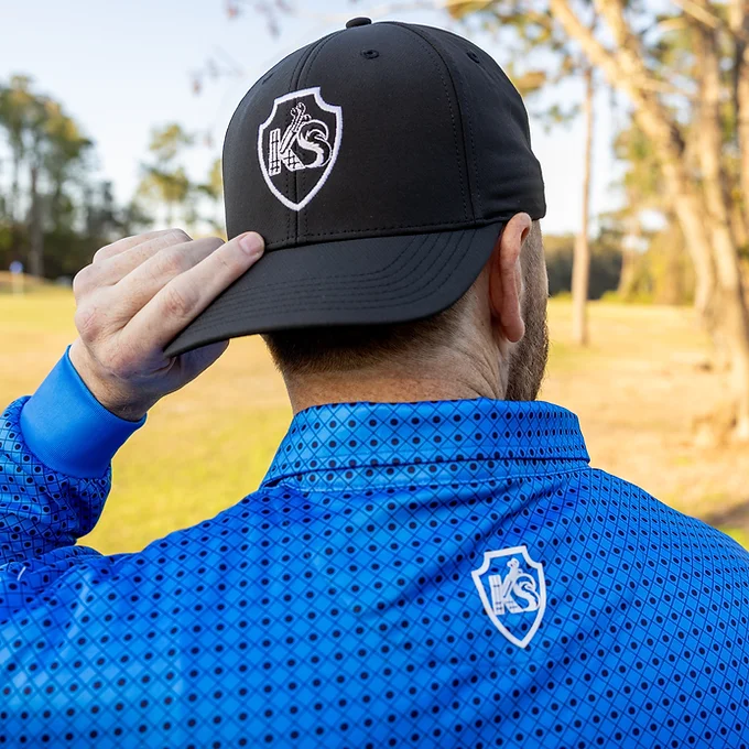 The Wild Blue Yonder Mens Long Sleeve Polo - Image 7