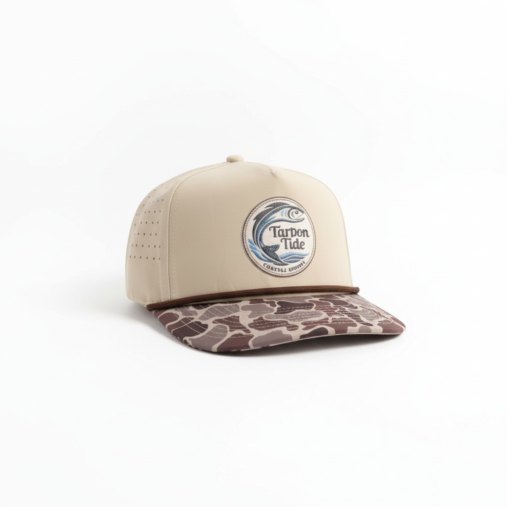 Tartan Tide Tan Camo Hat